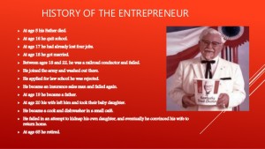 Colonel Sanders story